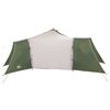 vidaXL Tipi Tent with Roof Green and Beige 492 x 492 x 275 cm fabric
