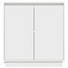 vidaXL Sideboard with Shelf White 71 x 34.5 x 75 cm Engineered wood