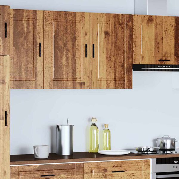 vidaXL Kitchen Wall Cabinet Old wood Engineered wood Medium