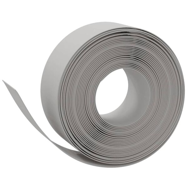 vidaXL Garden Edging Gray 32.8' 7.9" Polyethylene