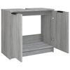 vidaXL Bathroom Cabinet Grey Sonoma Engineered wood Medium