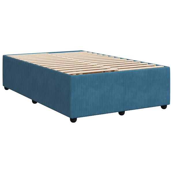 vidaXL Bed Frame Blue
