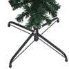 vidaXL Christmas Tree Green PVC 6ft Height-Adjustable Christmas Tree