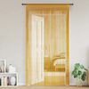 vidaXL String Curtains 2 pcs Gold 55.1x98.4"