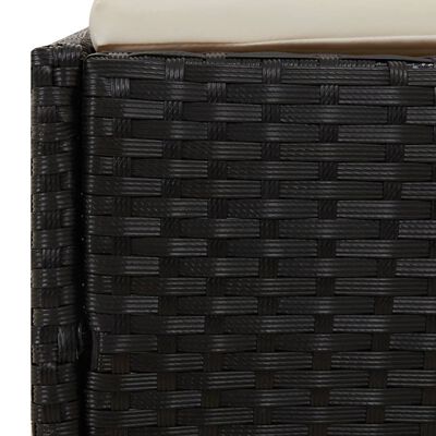 Close-up of dark brown woven rattan texture showing interwoven pattern