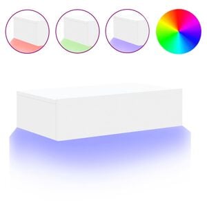 vidaXL TV Cabinet White Engineered wood Compact TV Cabinet Rectangular