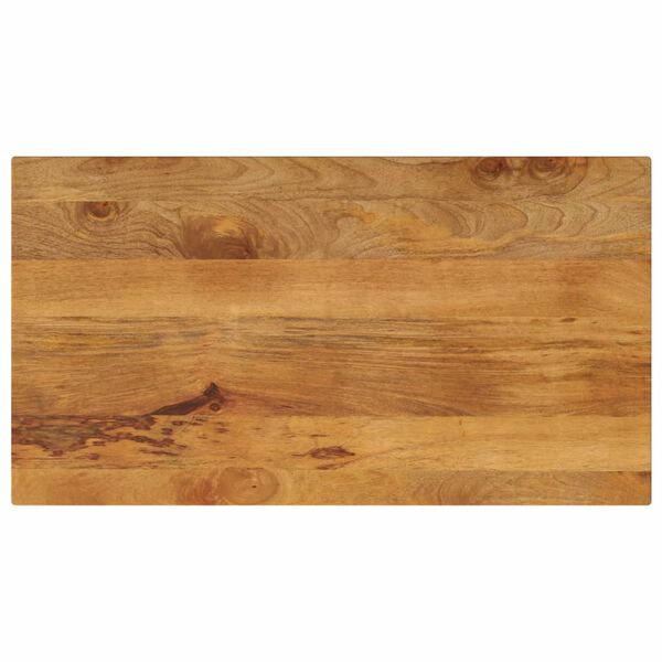 vidaXL Table Top 39.4"x19.7"x1" Rectangular Solid Wood Mango