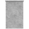 vidaXL Desk Concrete Grey Engineered Wood 39.4 x 19.7 in Desk