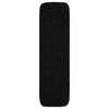 vidaXL Stair Mat Set of 15 Black 100% Polypropylene 7.9 x 29.5 in