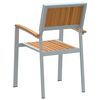 vidaXL Garden Chair 6 pcs Brown 56 x 57 x 87cm Solid Acacia wood