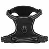 vidaXL Dog Harness Black Polyester XL Dog Harness Adjustable Armrests