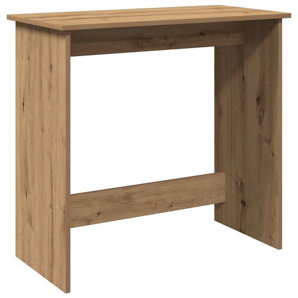 vidaXL Desk Artisan oak Engineered wood Medium Desk Rectangular