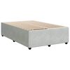 vidaXL Bed Frame Light Grey