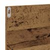 vidaXL Mirror Shelf Old wood 35.43 x 4.13 x 14.57 in Engineered Wood