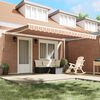 vidaXL Awning Manual Multicolour 177.17" x 137.80" Polyester and metal