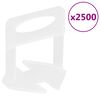 vidaXL Tile Levelling System 500 Wedges 2500 Clips 0.08 "