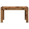 vidaXL Dining Table Old Wood Engineered Wood Medium Durable