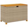 vidaXL Garden Storage Box Beige and brown