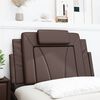 vidaXL Headboard Cushion Brown