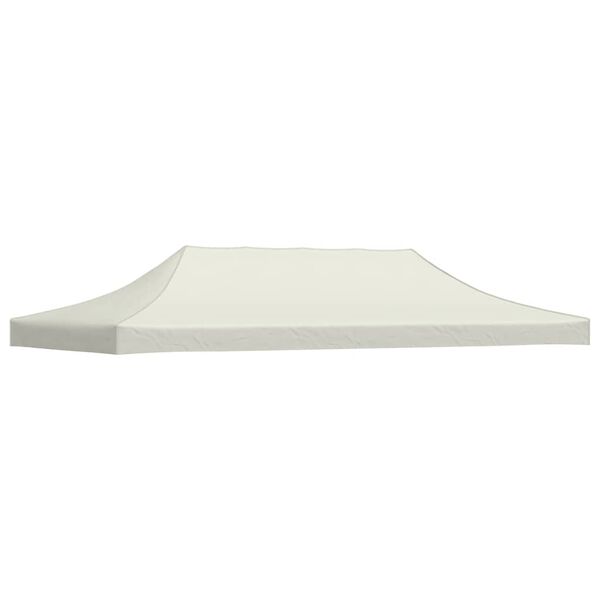 vidaXL Party Tent Roof 9.8'x19.7' Cream
