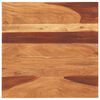 vidaXL Table Top Natural Solid Acacia wood 23.6 x 23.6 in Durable