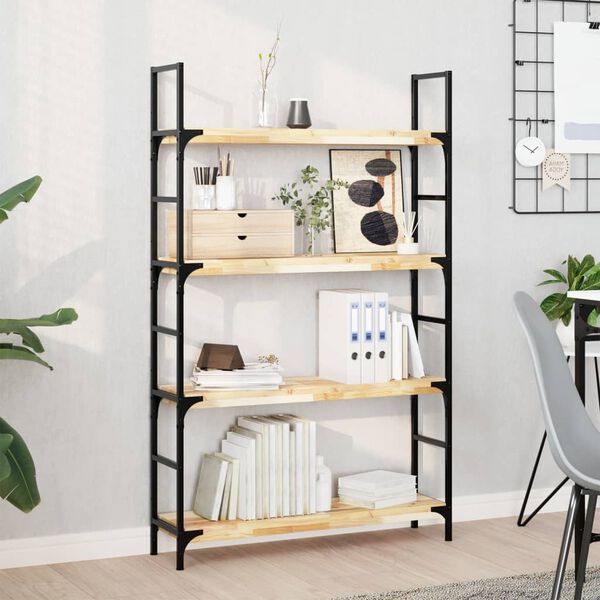 vidaXL Floating Shelf Natural wood Solid acacia wood 39.4 in Durable