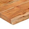 vidaXL Table Top Natural Wood Solid Acacia Wood 27.6x15.7 in Durable