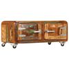vidaXL Coffee Table Multicolored Solid Reclaimed Wood Medium