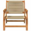 vidaXL Garden Furniture 2 pcs Beige 67 x 76 x 73 cm Solid Acacia Wood