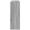 vidaXL Room Divider Grey Sonoma Engineered Wood Medium Room Divider