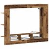 vidaXL TV Cabinet Old wood 59.84 x 8.66 x 44.49 in Engineered wood