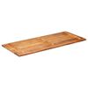 vidaXL Table Top Natural Variations Solid Acacia Wood Medium Durable
