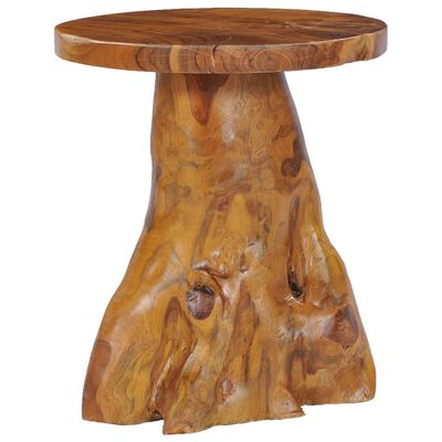 vidaXL Coffee Table 15.7"x15.7" Solid Teak Wood