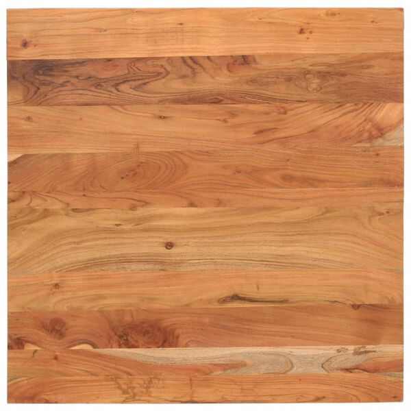 vidaXL Table Top 27.6"x27.6"x1" Square Solid Wood Acacia