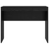 vidaXL Desk Black Oak 39.37 x 15.75 x 29.92 in