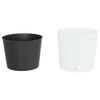 vidaXL Planter White Polypropylene Large Removable Covers Planter
