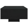 vidaXL Coffee Table Black Oak 33.46 x 21.65 x 12.20 in Engineered Wood