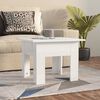 vidaXL Coffee Table High gloss white Engineered wood Medium