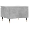 vidaXL Coffee Table Set of 2 Concrete Grey Engineered wood, Metal