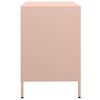 vidaXL Sideboard Pink Cold-rolled steel 26.8 in x 15.4 in x 23.0 in