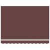 vidaXL Automatic Retractable Awning Brown 118.1x98.4"