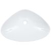 vidaXL Wash Basin 23.0x15.4x5.5" Ceramic White