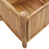 vidaXL Planter Natural Bamboo Bamboo 15.7 in x 15.7 in x 15.7 in
