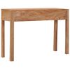 vidaXL Console Table Teak Solid Teak Wood Standard Console Table
