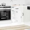 vidaXL Kitchen Base Cabinet High gloss white Engineered wood 32.1 in high