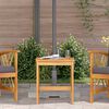 vidaXL Garden Chair Set of 2 Natural Wood Solid acacia wood Standard