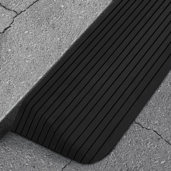 vidaXL Threshold Ramp 43.3x16.1x2.0" Rubber