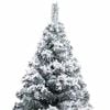 vidaXL Artificial Pre-lit Christmas Tree with Ball Set Green 82.7" PVC