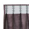 vidaXL Velvet Curtains 2 pcs Brown 88.58 x 55.12 in Velvet