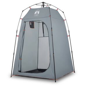 vidaXL Privacy Tent Gray Quick Release Waterproof